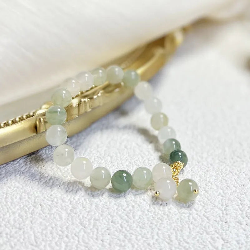 Tian Shan Cui Yu women's bracelet in S175 colour with electroplated alloy construction and special-interest design