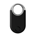 Compact black and white GPS anti-lost tracker for pets and children with USB port