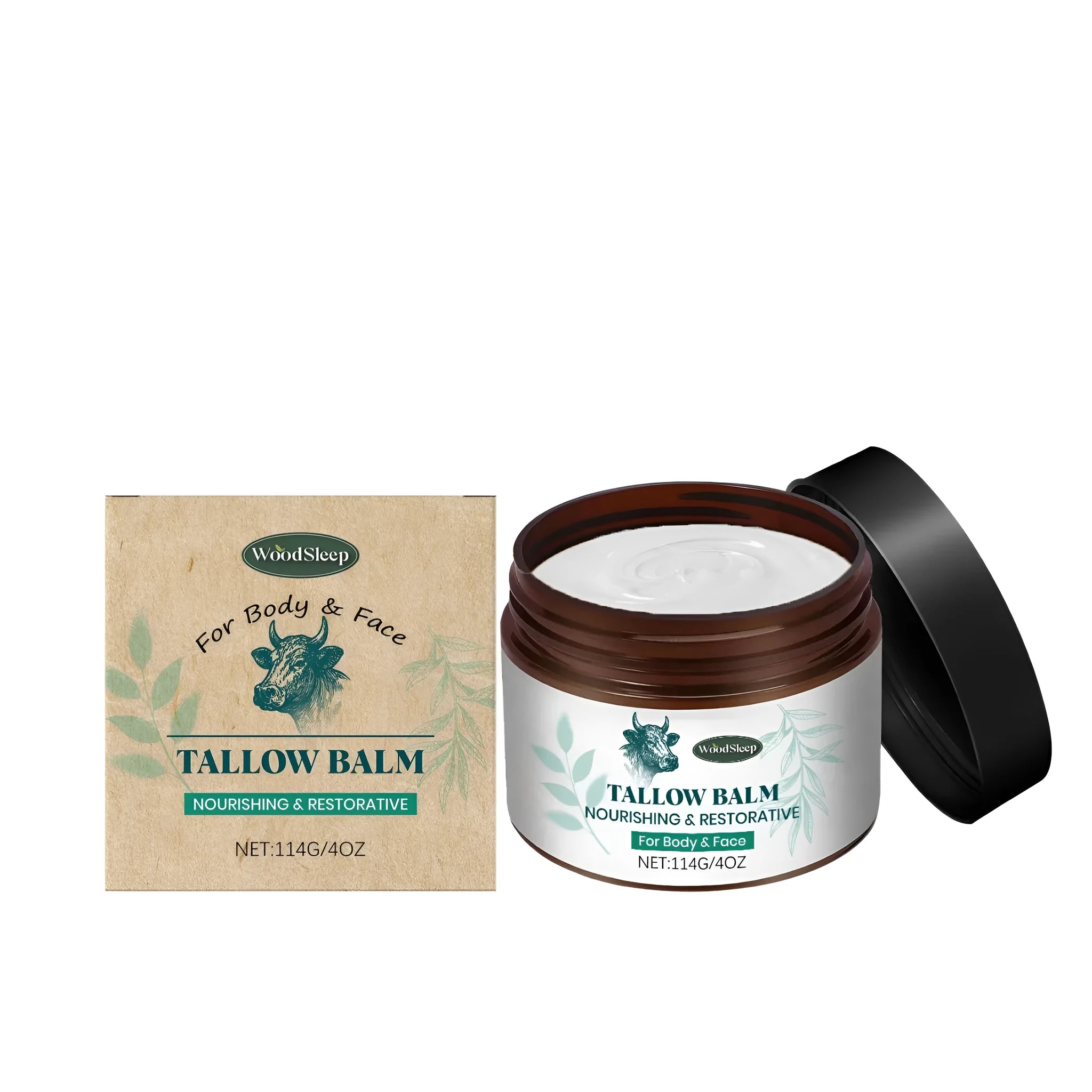 Bovine Fat Nourishing And Moistening Ointment 114g jar for dry skin