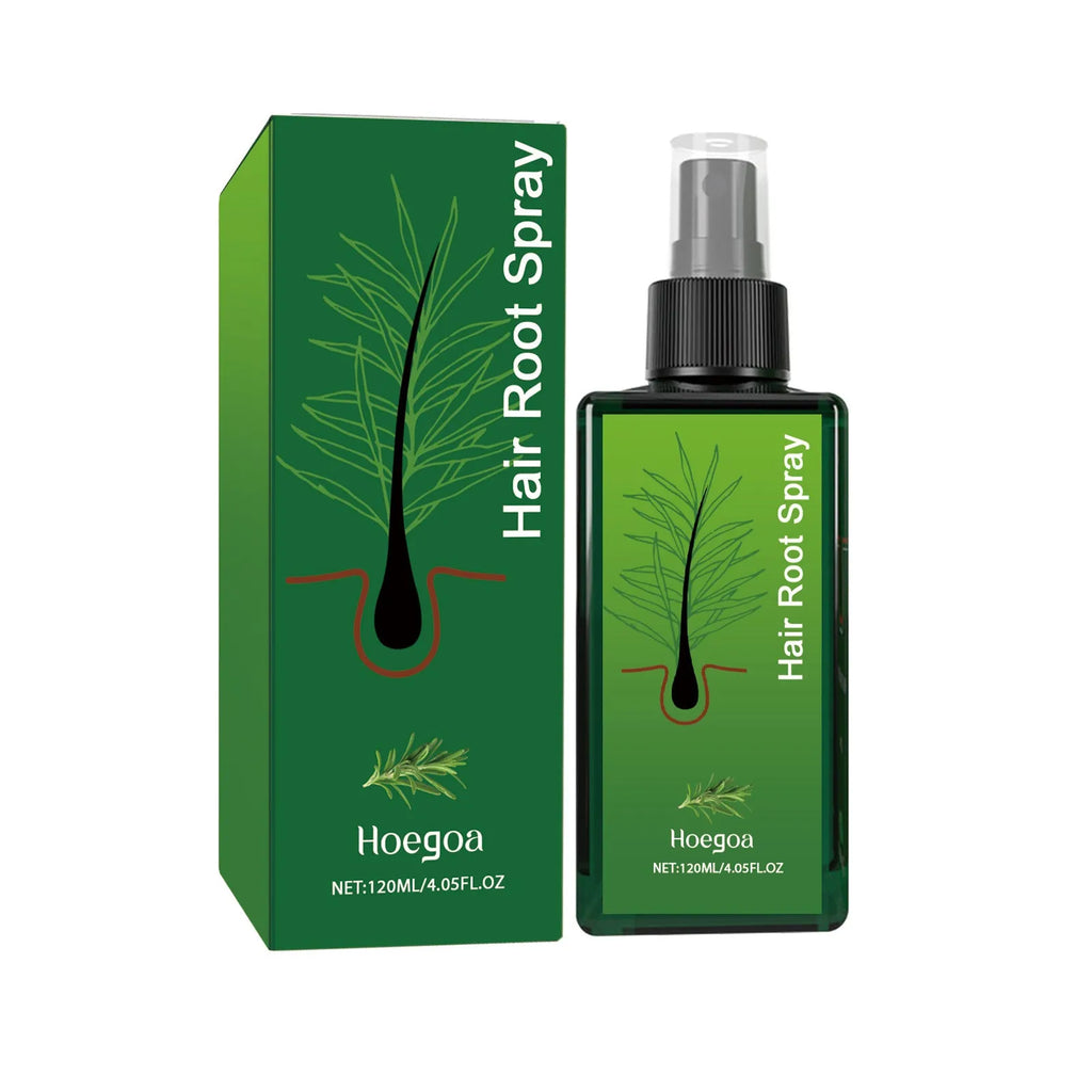 120ml rosemary essential oil spray bottle for dense hair treatment and growth support
