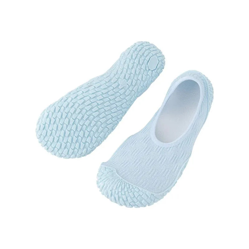 Women's indoor fitness shoes with soft rubber sole and breathable mesh lining in multiple colour options