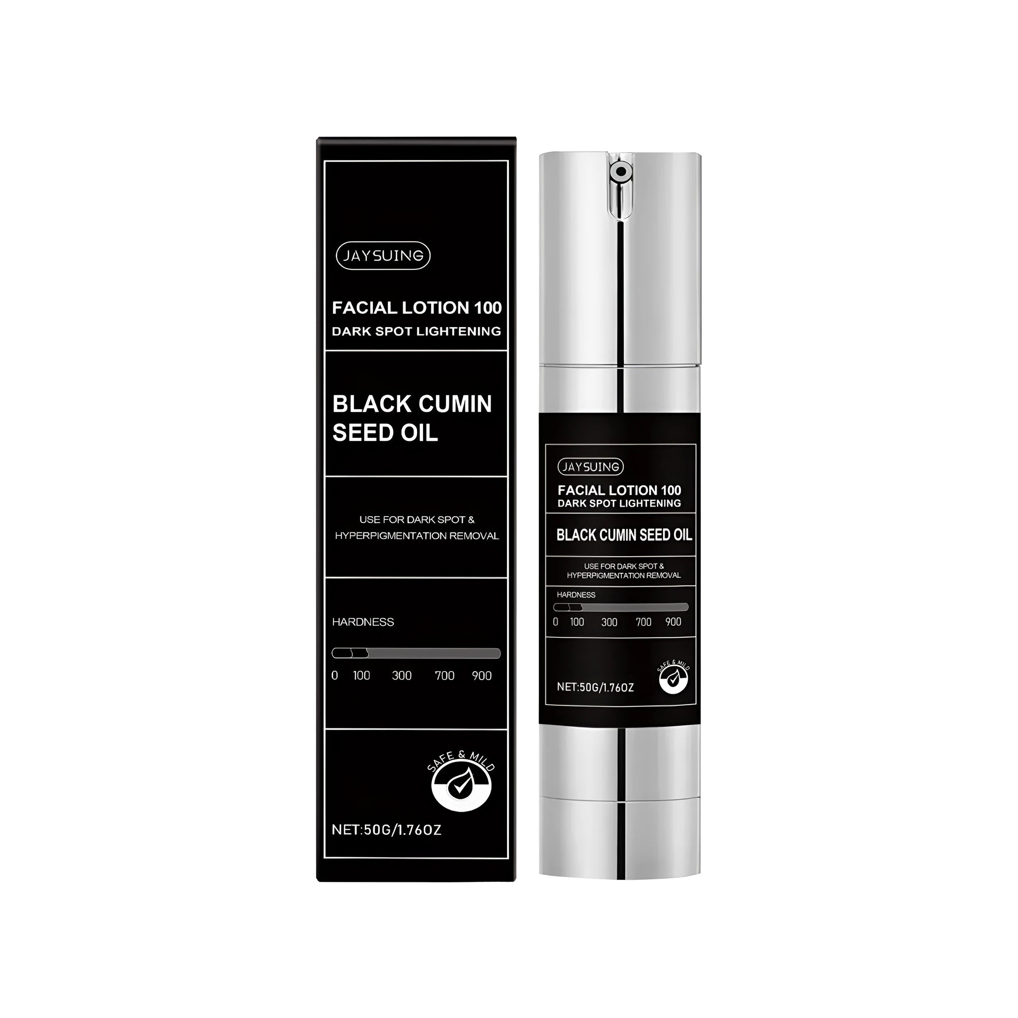50g container of spot lightening correction lotion emulsion for wrinkles and moisturising