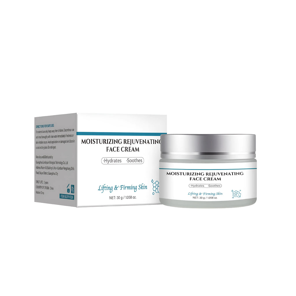 30g anti-aging cream jar for facial firming and brightening treatment