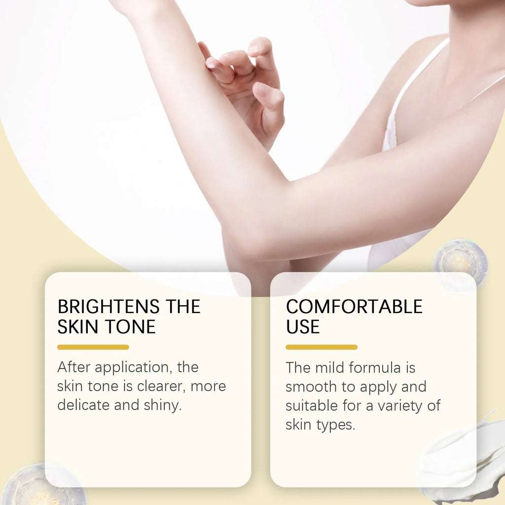 50g jar of skin whitening cream with vitamin C for brightening and pigmentation treatment
