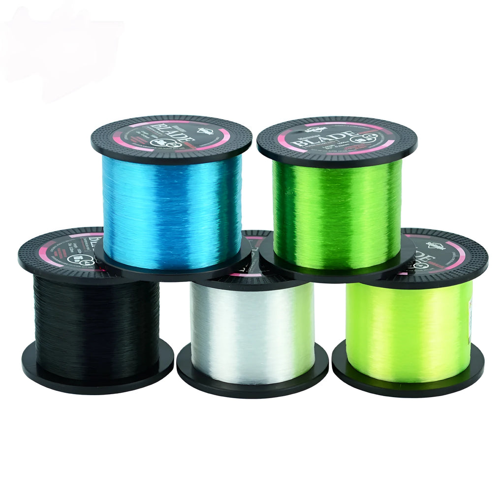 Seaknight1000 M nylon fishing line spool in selected colour and diameter for mainline or sub-line use.