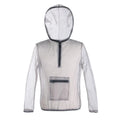 Rayman Jungle Run smoky grey mesh insect-proof jacket for outdoor activities like hiking and fishing
