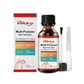 30ml nail care solution bottle with tea tree oil and included nail file for polish application