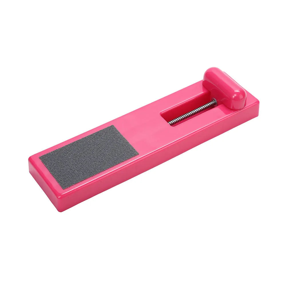Ballet foot trainer for instep rotation and toe conditioning in pink and white colours