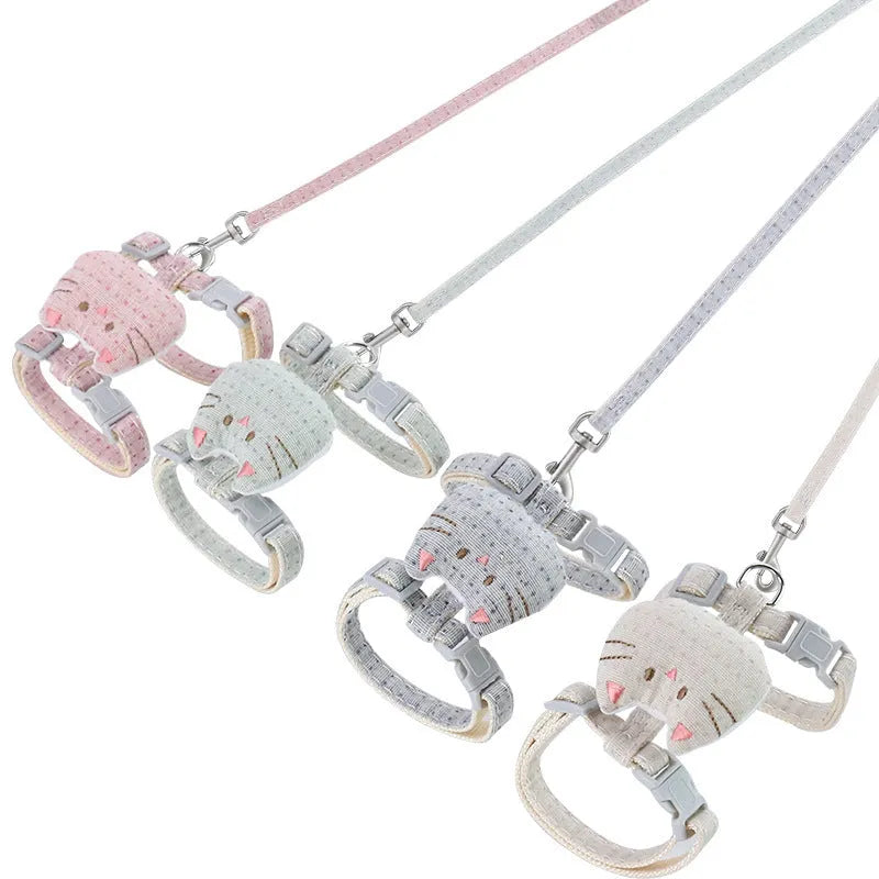 T-shaped cat pull rope with drawstring in cloth material for cats up to 8kg