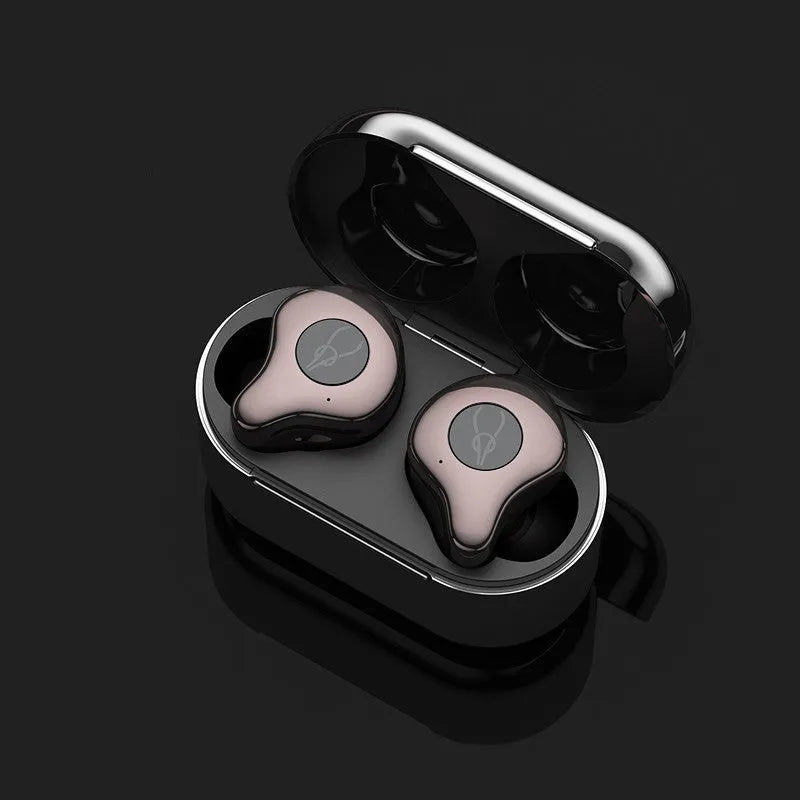 Wireless TWS Bluetooth 5.0 headset in multiple colours with USB-C charging case