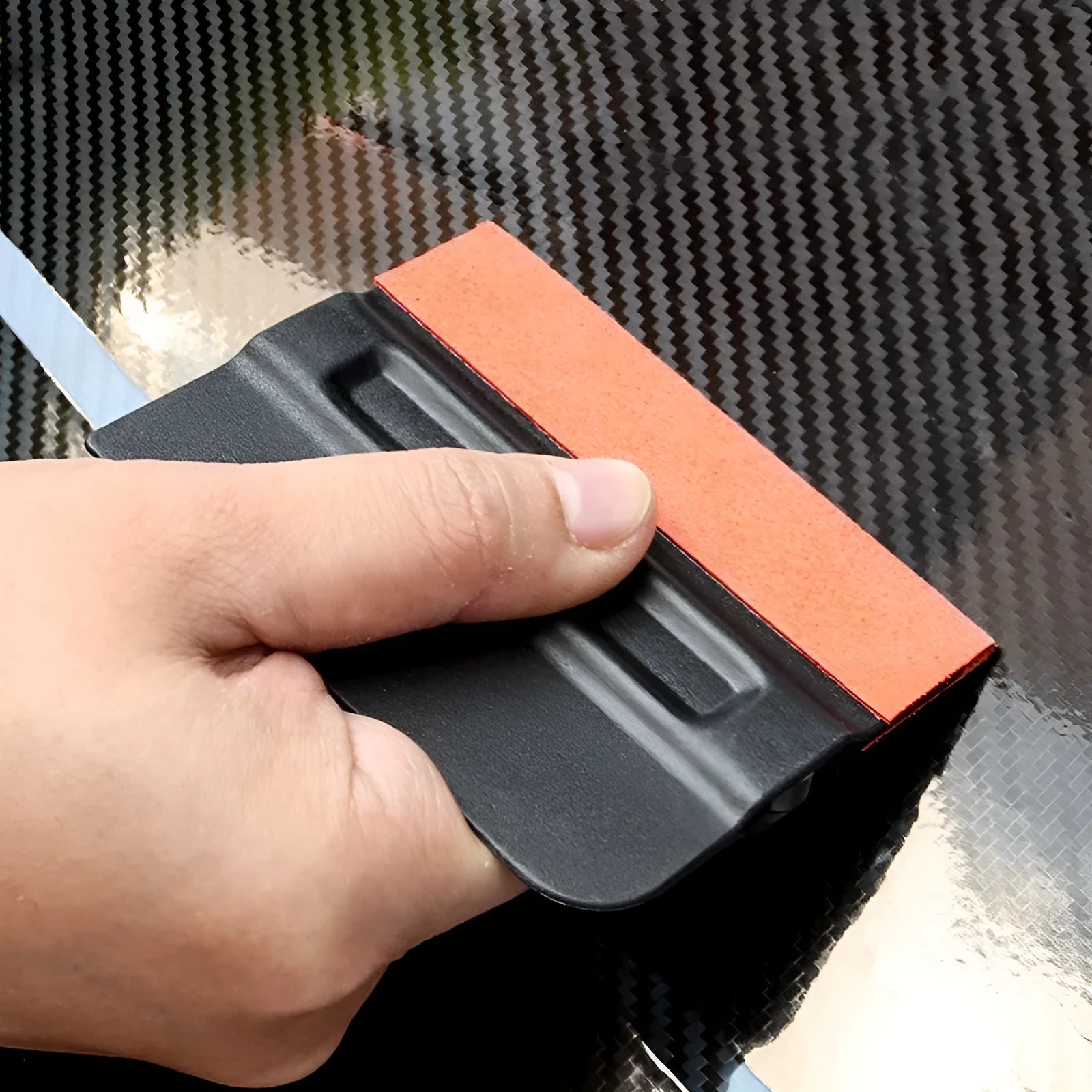 ABS plastic film scraper tool for car colour changing films with four scraping head options