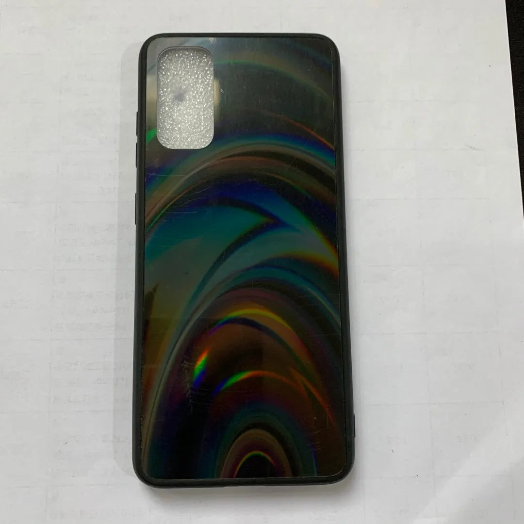 Marble pattern shockproof silicone phone case for Samsung models in multiple colours.