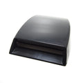 Black ABS plastic simulation air vent for car decoration, showing slatted design and 33mm depth.