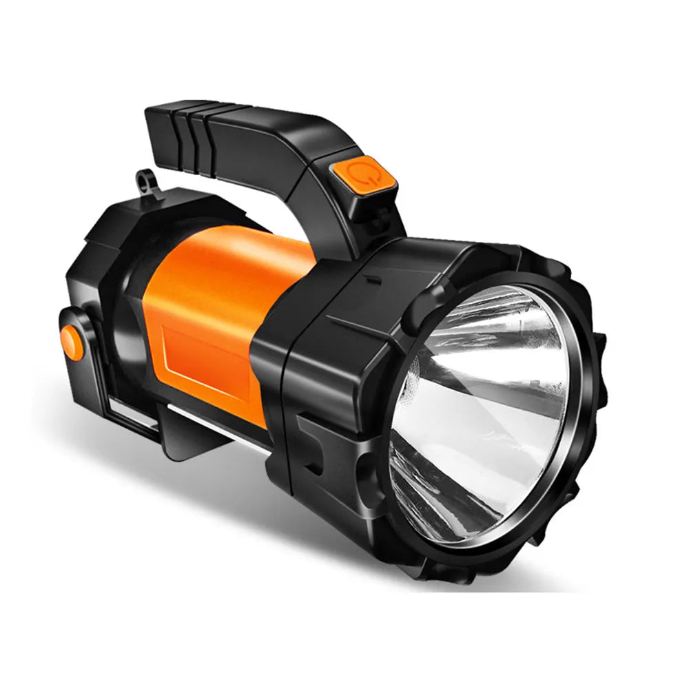 H771 portable camping lamp with shoulder strap and removable battery