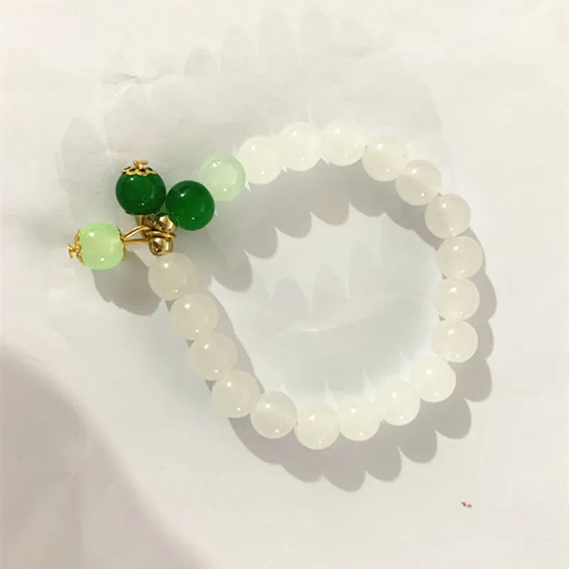 Tian Shan Cui Yu women's bracelet in S175 colour with electroplated alloy construction and special-interest design