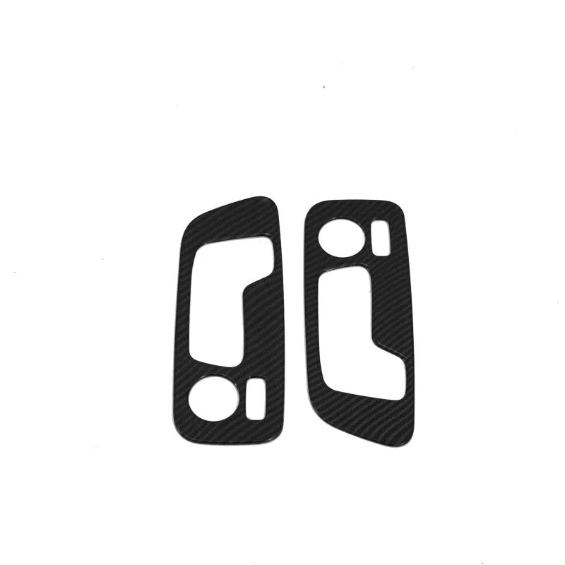 Black ABS cup holder decoration for 2019 BMW X5 centre console replacement