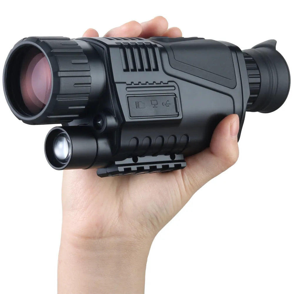 NV300 coloured infrared digital night vision telescope with 40mm lens on tripod with storage bag and accessories