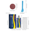 85ml metal casting glue sealant kit with epoxy resin for stainless steel copper aluminium repairs