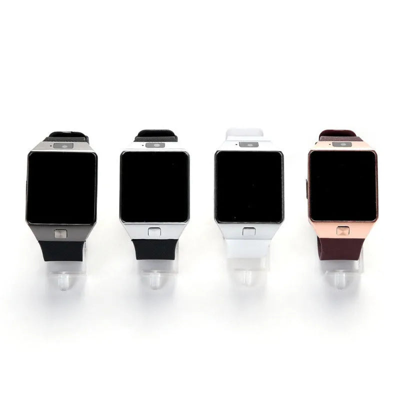Smart watch with 1.44-inch touch screen showing interface, worn on wrist with Bluetooth calling functionality