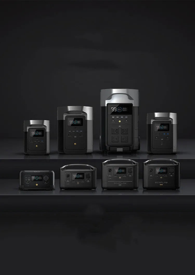 Rui Pro portable power station with display screen and multiple output ports
