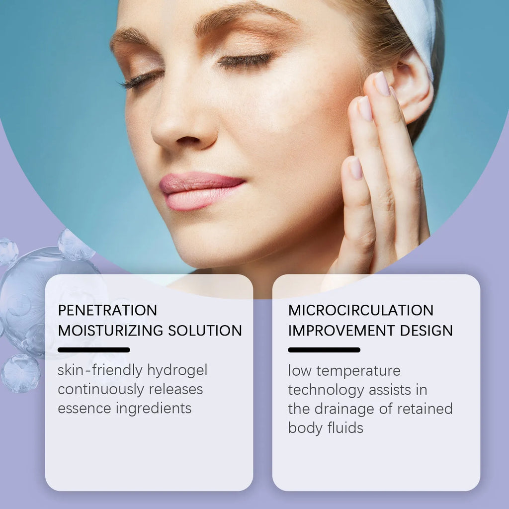 Pack of 12 collagen and hyaluronic acid moisturising eye masks for daily skincare.