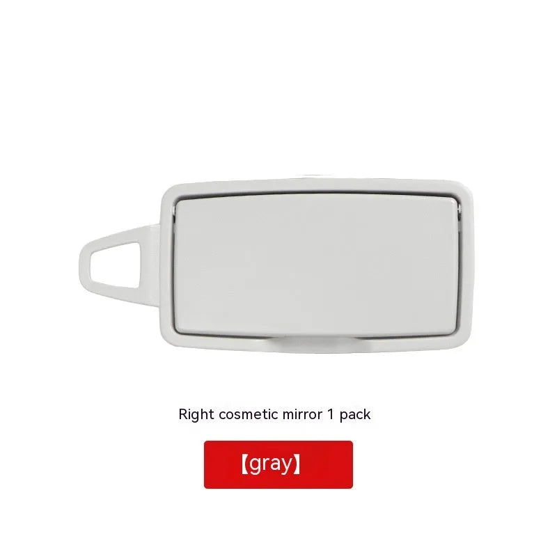 Mercedes GLE class black sun visor cosmetic mirror replacement cover measuring 215mm by 95mm.