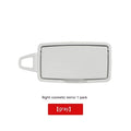 Mercedes GLE class black sun visor cosmetic mirror replacement cover measuring 215mm by 95mm.