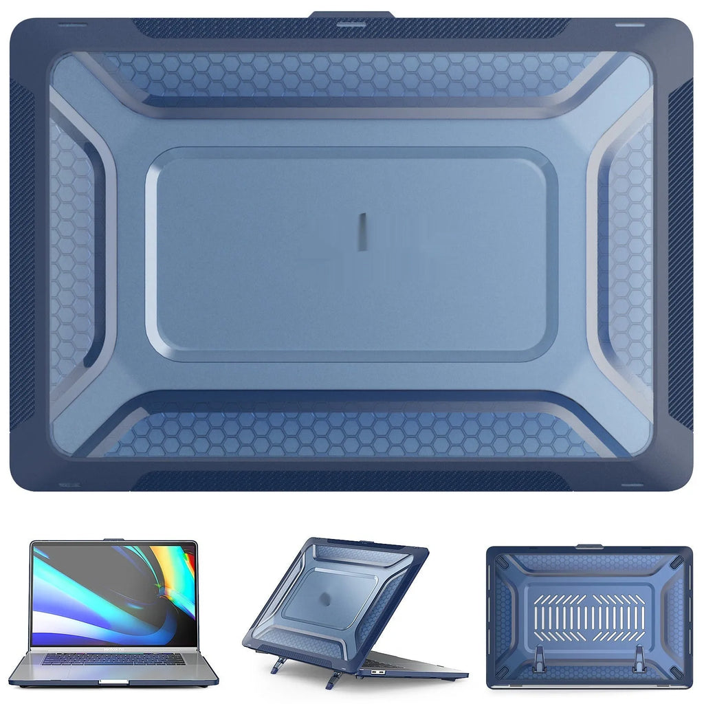 Protective laptop sleeve for MacBook Air and Pro models in four colour options