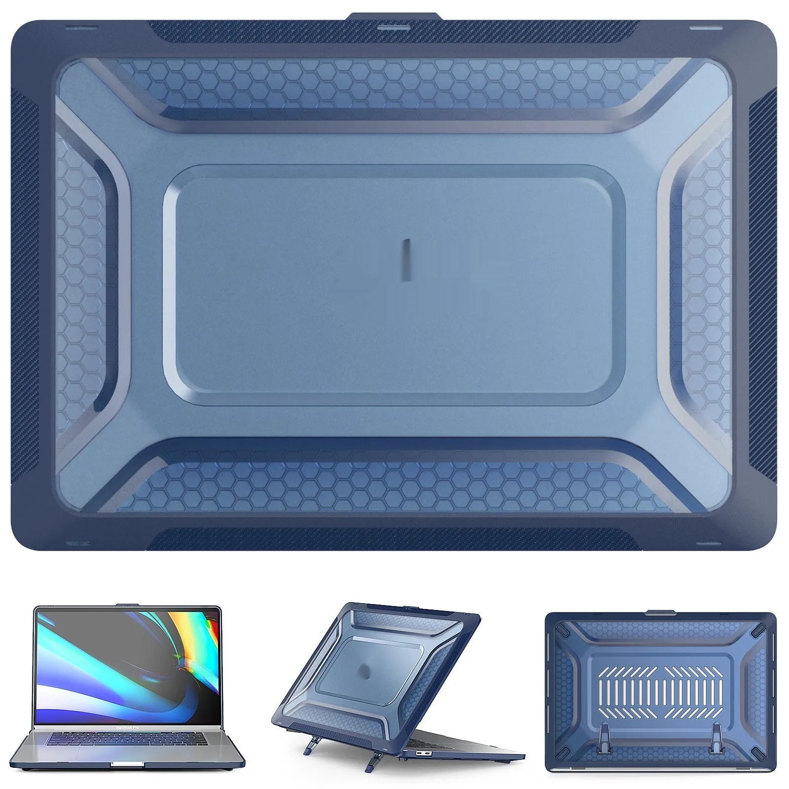 Protective laptop sleeve for MacBook Air and Pro models in four colour options