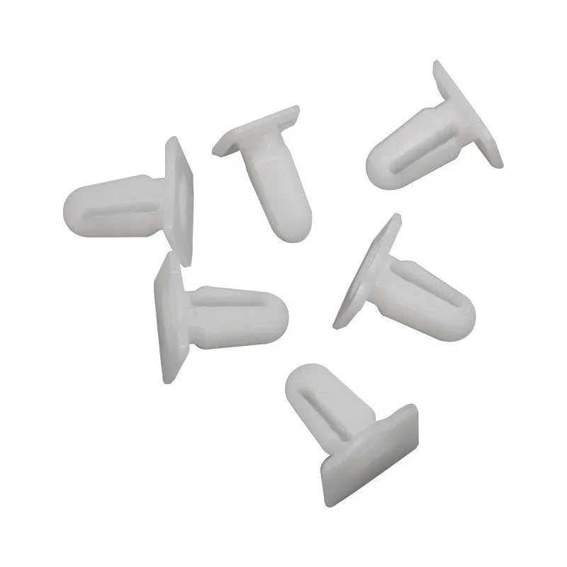 60 PA66 plastic automobile trim nails in D318 colour for panel clip replacements