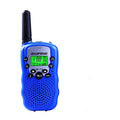 Child handheld walkie talkie set in various colours with channel display and antenna