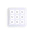 Transparent hydrocolloid acne cover patches for spot treatment, showing single and multiple patch options