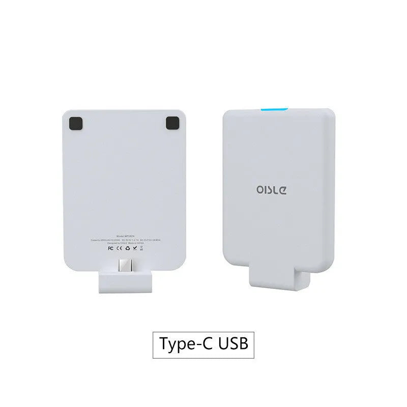 MP282P 4500mAh back clip battery in black, white, blue, pink, or red colours