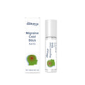 A 10ml white soothing ball stick with a twist-up base and a grey cap, shown upright.