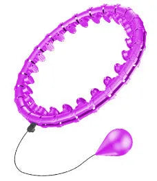 Pink, blue, and purple massage soft balls with detachable design for fitness and body slimming