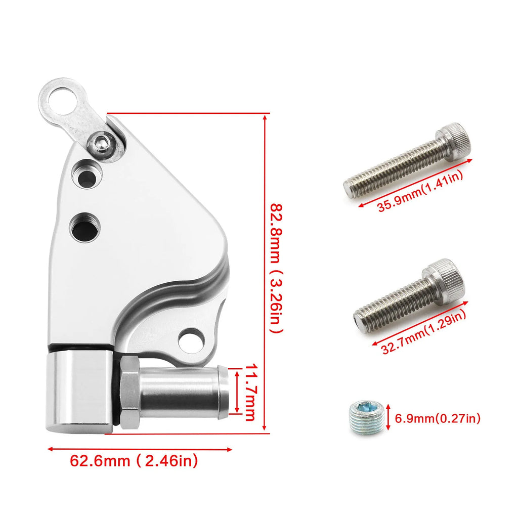 Aluminium intake manifold coolant adapter for Honda K20 K24 engine