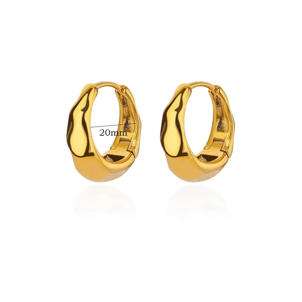 Women's copper geometric butterfly earrings with heart and star motifs in various colours.