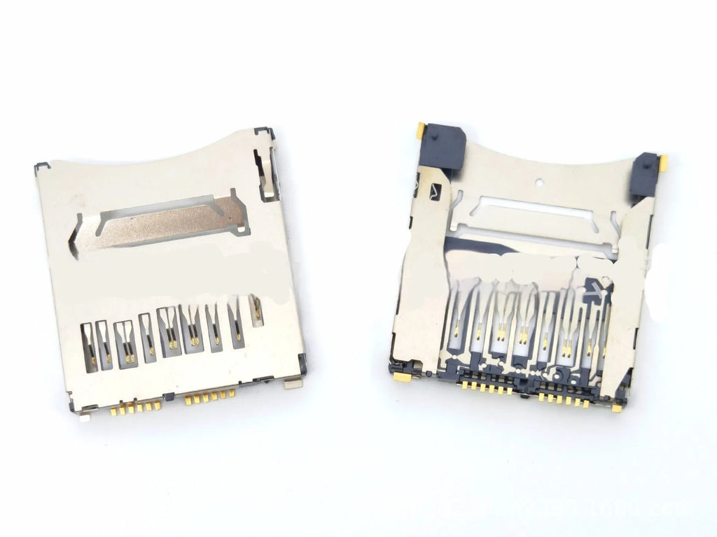 A new alloy memory card slot for internal camera installation, showing high-foot and low-foot configuration options.