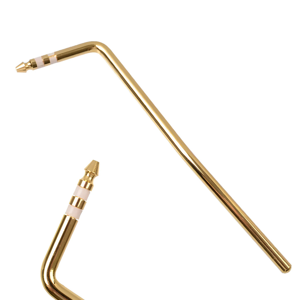 Direct plug-in tremolo bar for guitar in black blue, gold, silver, and chrome finishes