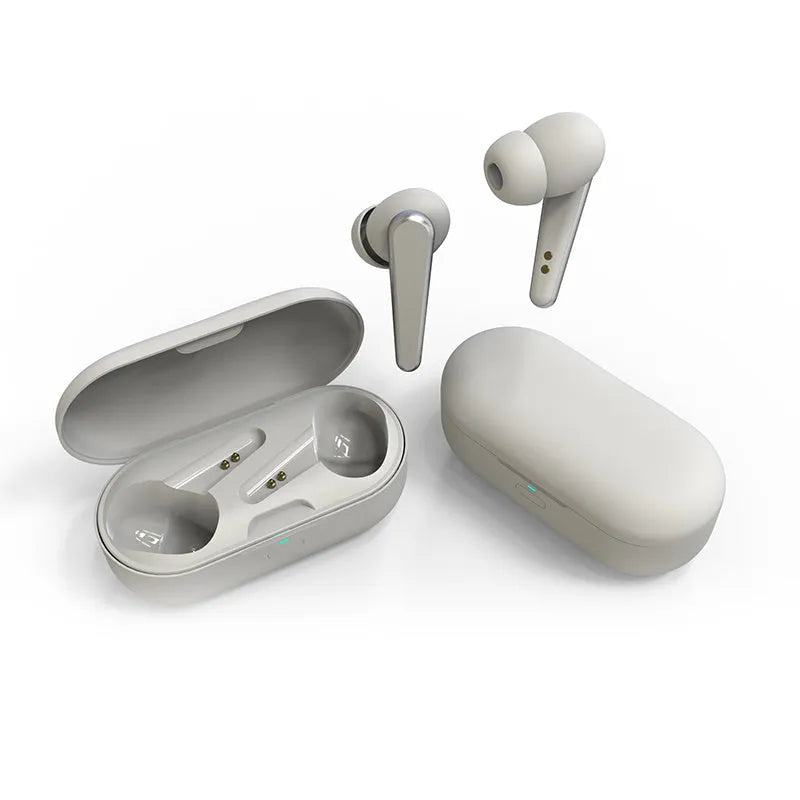 Wireless ANC noise cancelling headphones in black, white, pink, green, or blue colours.