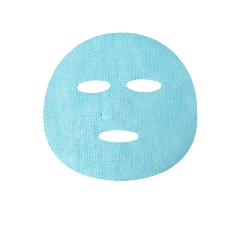 Hydrolyzed fiber filling soluble facial mask tablet in individual bag, non-woven fabric instant film dissolves in water