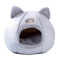 Fully enclosed cat winter house sofa bed in XL size with removable cushion