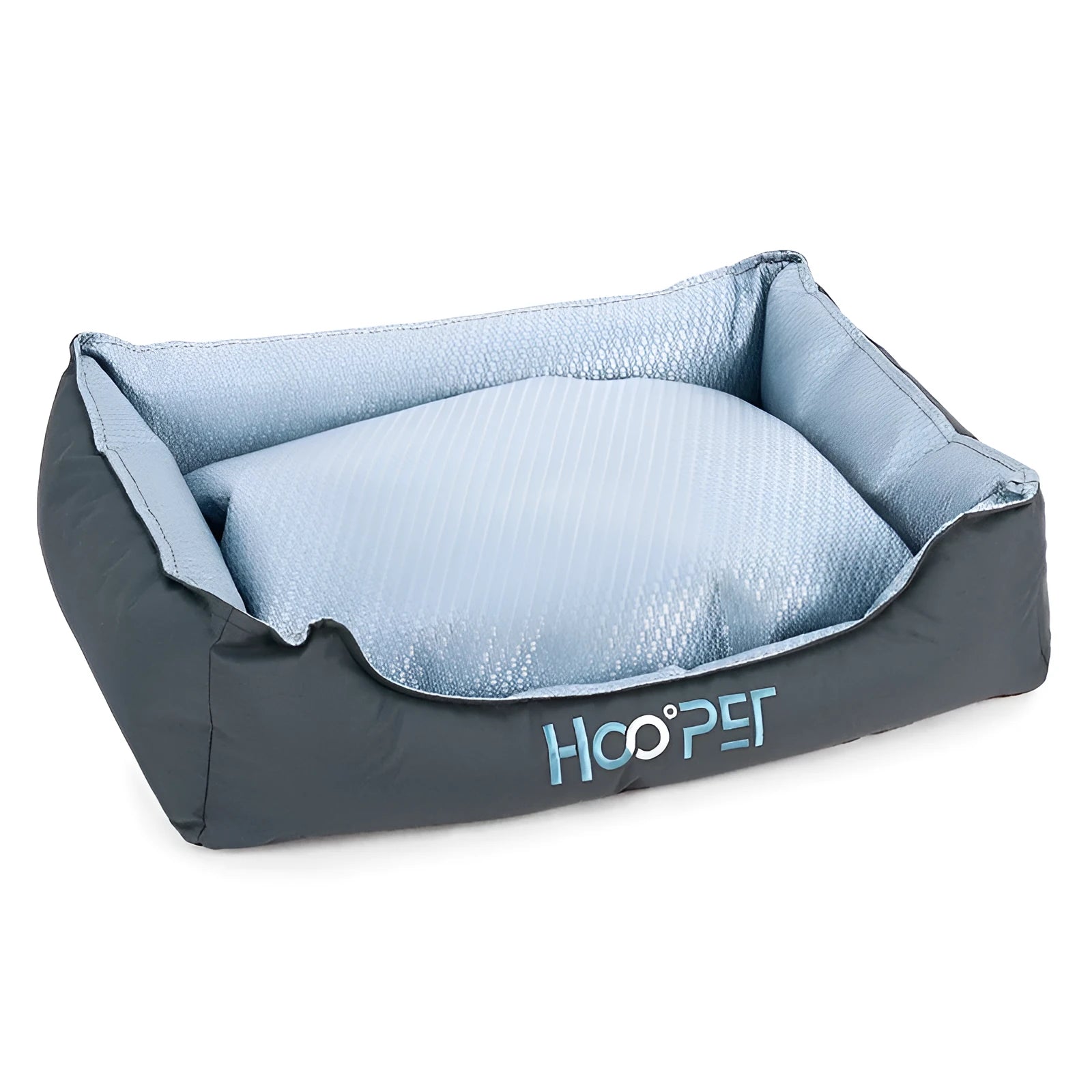 Pet bed with removable cover in three sizes for small to medium dogs and cats