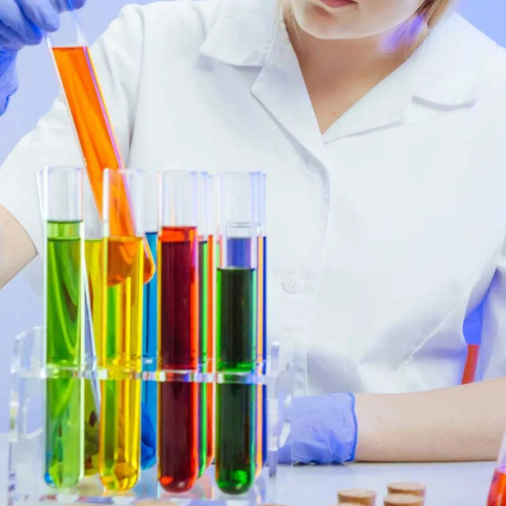 Chlorine dioxide test paper bottle containing 50 strips for 0-1000 mg/L waste water concentration detection