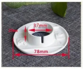 Plastic air conditioning hole cover kit with splits, plug caps, tuyeres, and sealing glue.