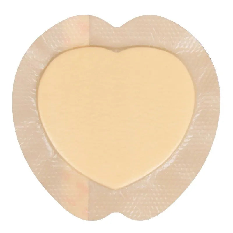 Large skin colour silicone bedsore dressing for pressure sore care