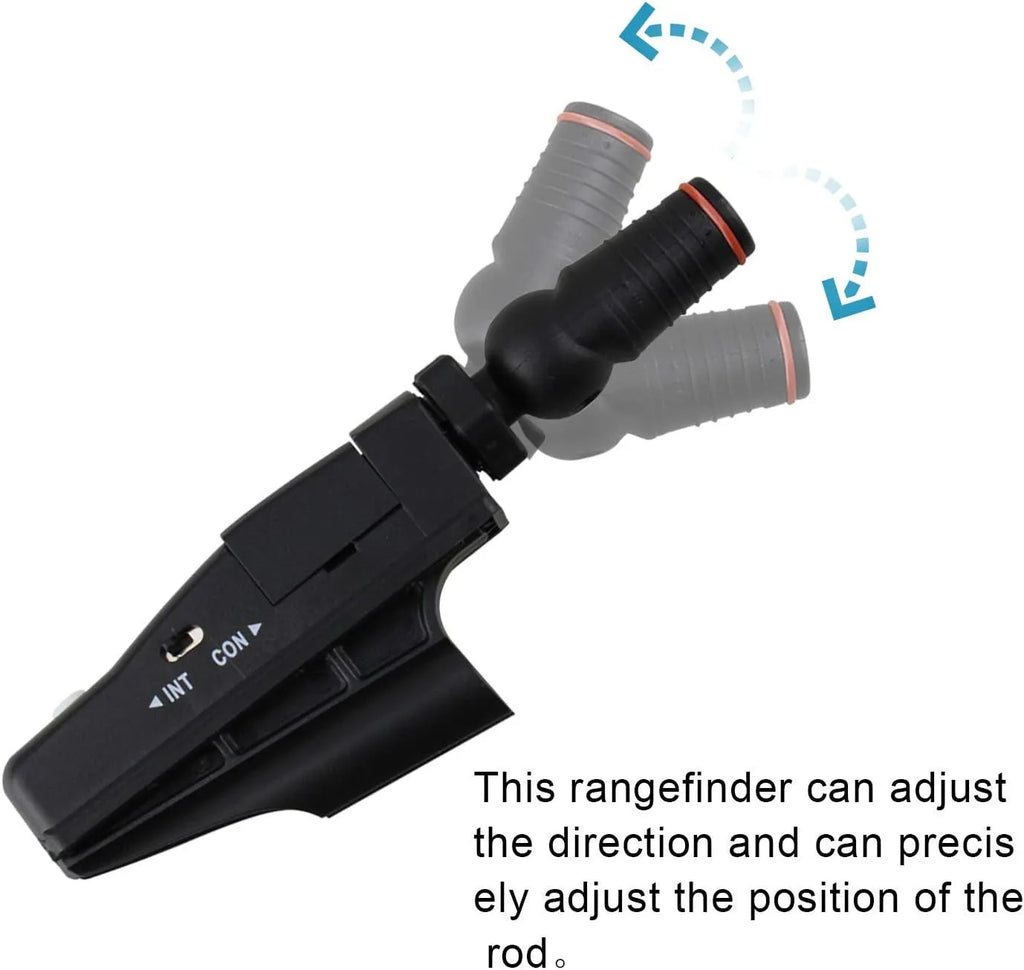 Black golf putter laser aiming instrument for putting practice alignment