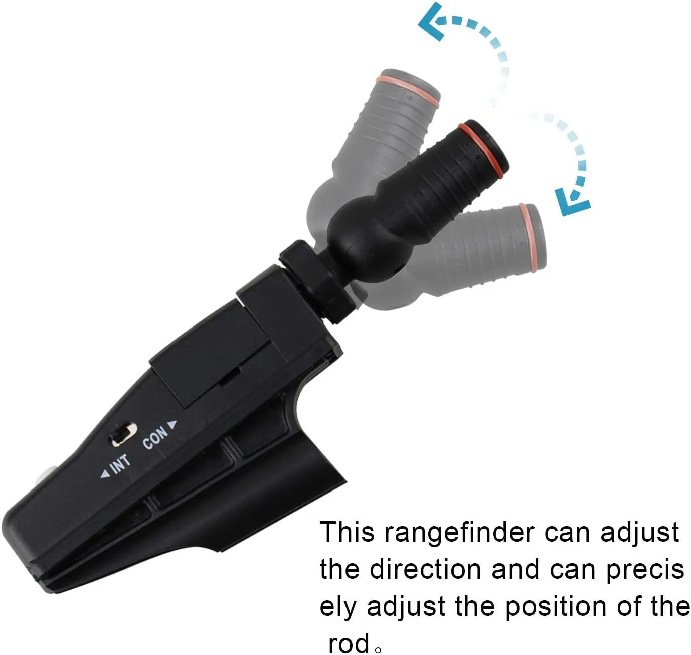 Black golf putter laser aiming instrument for putting practice alignment