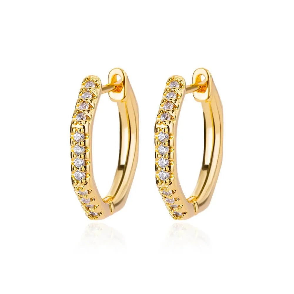Women's copper geometric butterfly earrings with heart and star motifs in various colours.