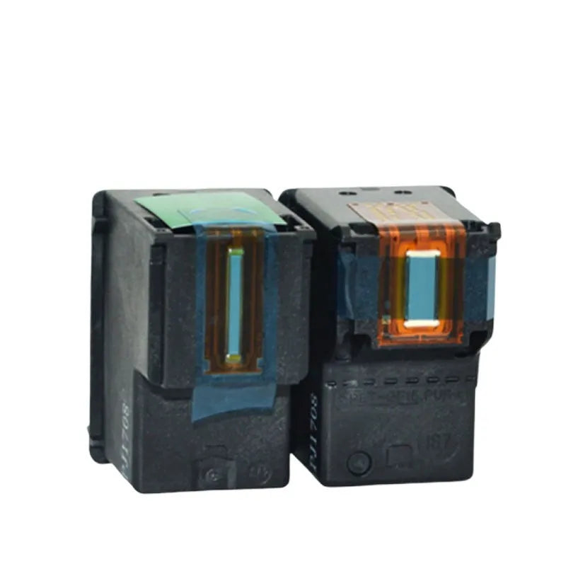 HP Deskjet compatible refillable ink cartridge in black and colour for high-yield printing